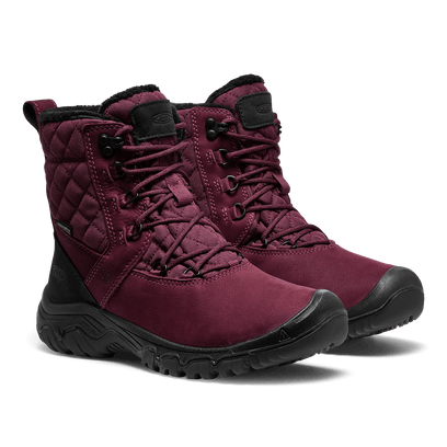 Greta II Dames Boots Leer Fig/Black