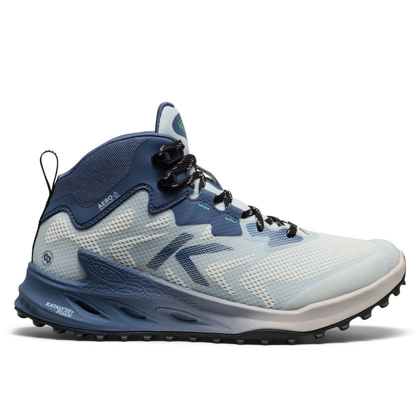 Zionic NXT Mid Dames Wandelschoenen Ballad Blue/Winter Green
