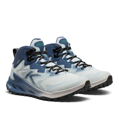 Zionic NXT Mid Dames Wandelschoenen Ballad Blue/Winter Green