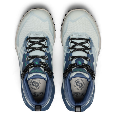 Zionic NXT Mid Dames Wandelschoenen Ballad Blue/Winter Green
