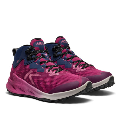 Zionic NXT Mid Dames Wandelschoenen Beaujolais/Pink Lemonade