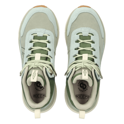Leiki Mid Leather Dames Wandelschoenen Iceberg Green/Bronze Green