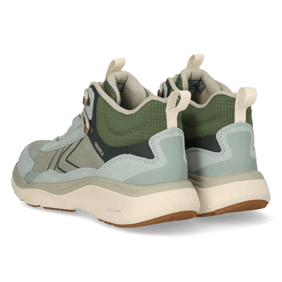 Leiki Mid Leather Dames Wandelschoenen Iceberg Green/Bronze Green