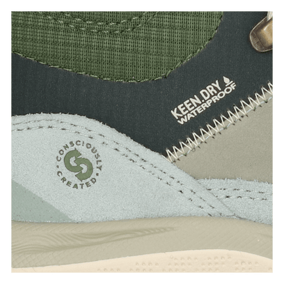 Leiki Mid Leather Dames Wandelschoenen Iceberg Green/Bronze Green