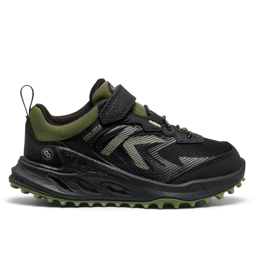 Zionic Younger Kids Wandelschoenen Black/Bronze Green