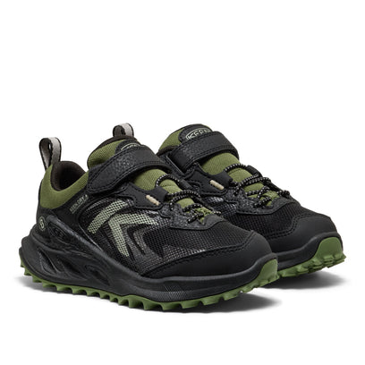 Zionic Younger Kids Wandelschoenen Black/Bronze Green