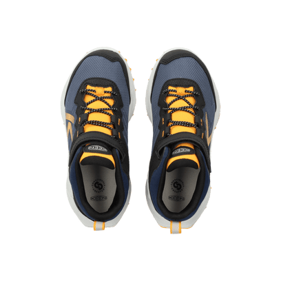 Zionic Mid Younger Kids Wandelschoenen Naval Academy/Bright Marigold