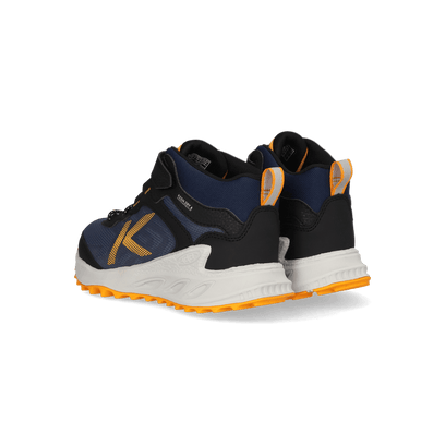 Zionic Mid Younger Kids Wandelschoenen Naval Academy/Bright Marigold