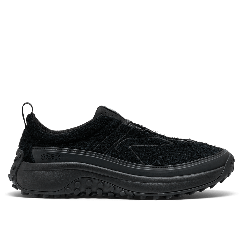 KS Mino Heren Sneakers Suede Black/Black