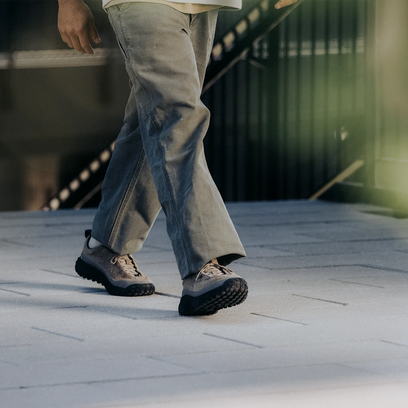 KS Mino Heren Sneakers Suede Brindle/Birch