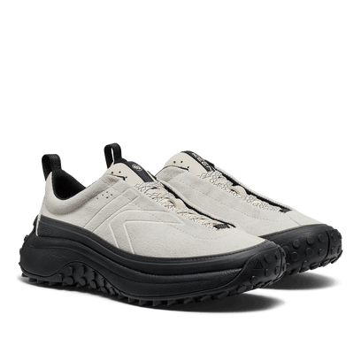 KS Mino Dames Sneakers Suede Silver Birch/Black