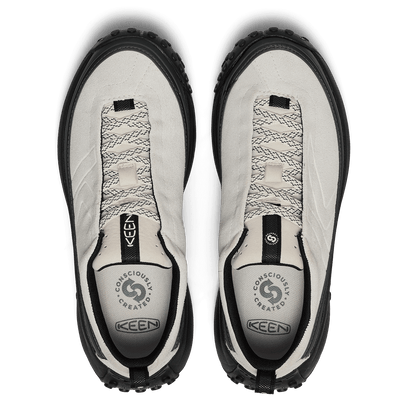 KS Mino Dames Sneakers Suede Silver Birch/Black