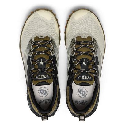 Zionic NXT Heren Wandelschoenen Abbey Stone/Dark Olive