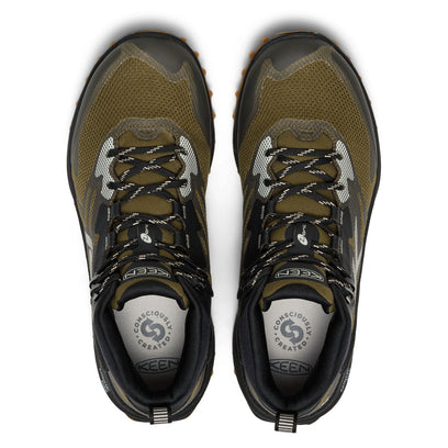Zionic NXT Mid Heren Wandelschoenen Dark Olive/Black
