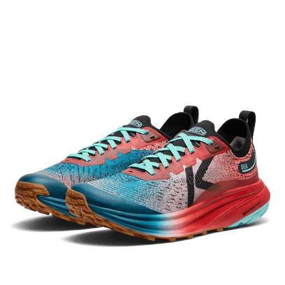Seek Dames Trail Running Schoenen Grenadine/Ocean Depths