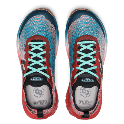 Seek Heren Trail Running Schoenen Grenadine/Ocean Depths