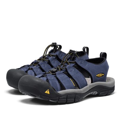Newport Heren Wandelsandalen Leer Naval Academy