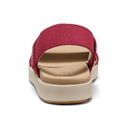 Elle Backstrap Dames Sandalen Garnet/Birch