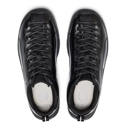 Jasper Heren Sneakers Leer Perseid Black