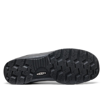 Jasper Heren Sneakers Leer Perseid Black
