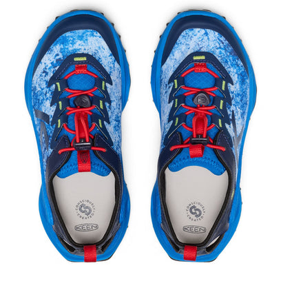Zionic ADV Older Kids Wandelschoenen Precious Blue/Racing Red