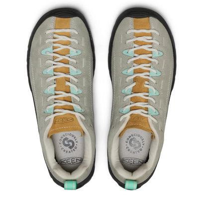 Jasper Dames Sneakers Suede Abbey Stone/Oak Buff