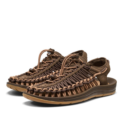Uneek Dames Sandalen Dark Earth/Chipmunk