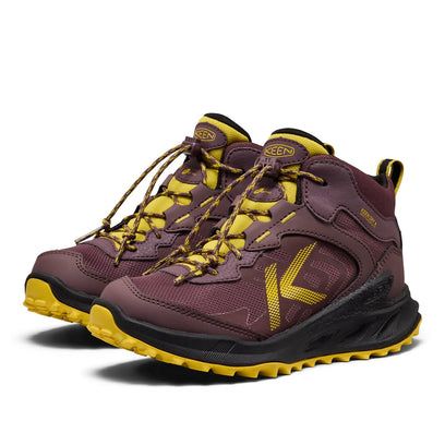 Zionic Mid Older Kids Wandelschoenen Huckleberry/Mango Mint