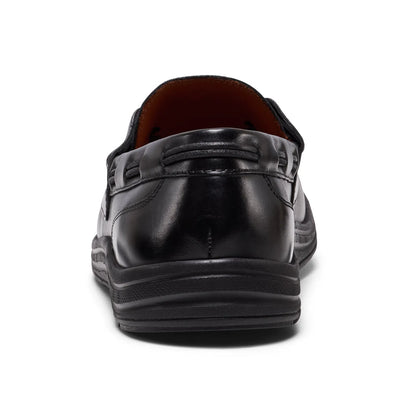 Uneek Loafer Heren Leer Black