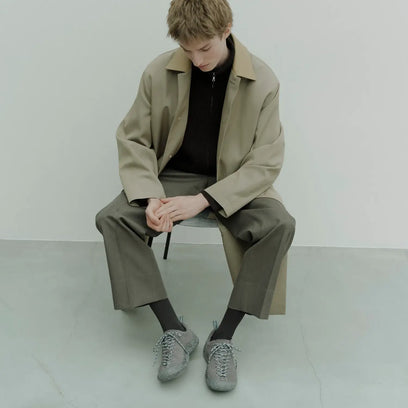 Jasper Merko Heren Sneakers Suede Steel Grey/Vapor