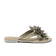 Daisy Leren Dames Slippers Sage