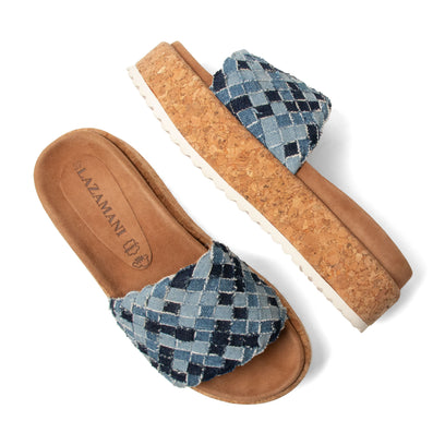Fe Dames Slippers Denim