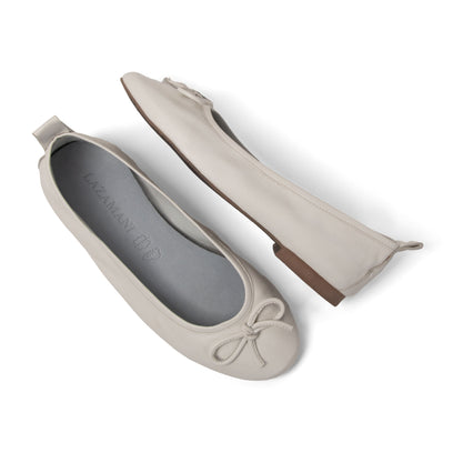 Josefina Dames Ballerina’s Leer White