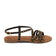 Tova Dames Sandalen Leer Black