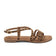 Tova Dames Sandalen Suede Leopard