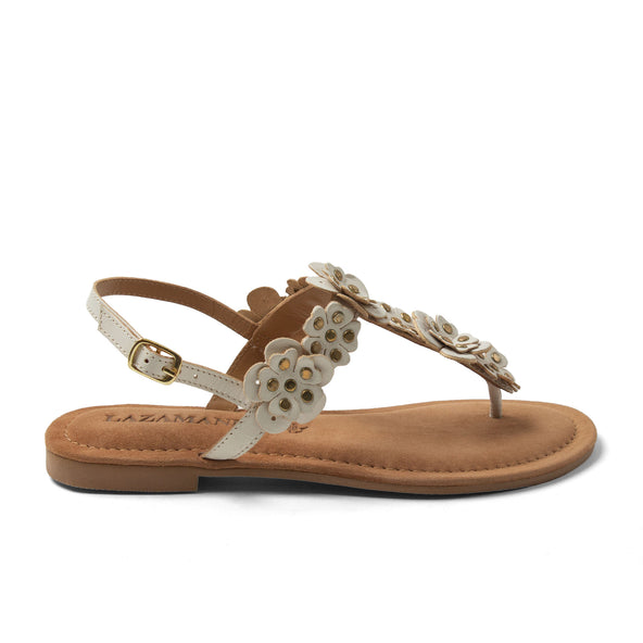 Pippa Dames Sandalen Leer White Pippa Dames Sandalen Leer White