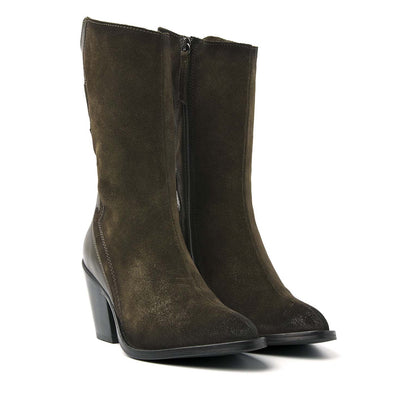 Dames Laarsjes 35.112 Green