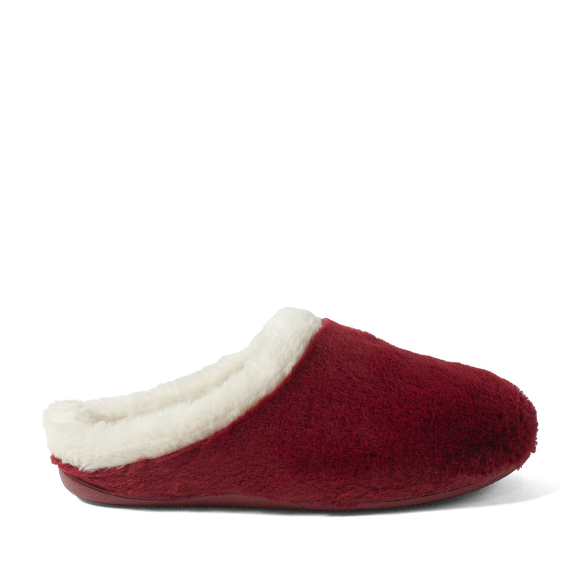 Isabel Dames Pantoffels Burgundy