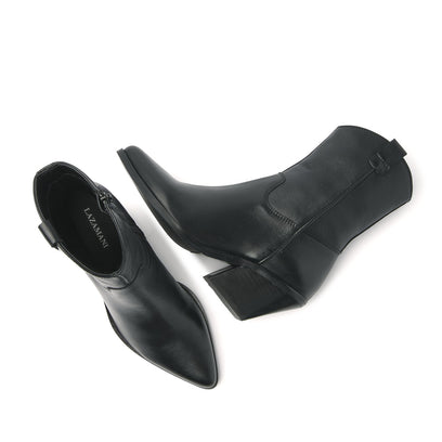 Dames Enkellaarsjes 53.596 Black