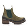 Lia Dames Chelsea Boots Leer Green