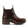 Ria Dames Chelsea Boots Leer Brown