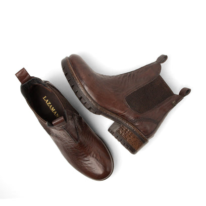 Ria Dames Chelsea Boots Leer Brown