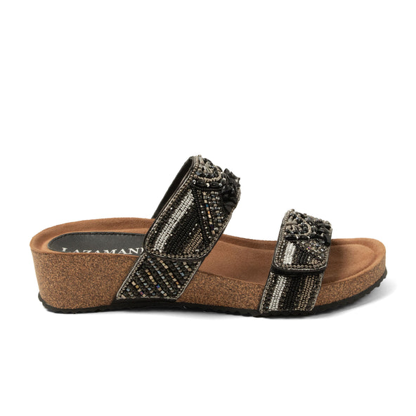 Sol Dames Slippers Leer Black Sol Dames Slippers Leer Black