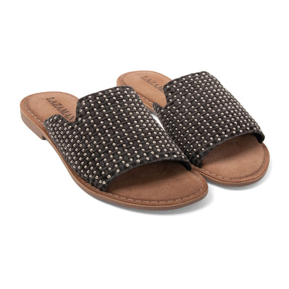 Alma Dames Slippers Black