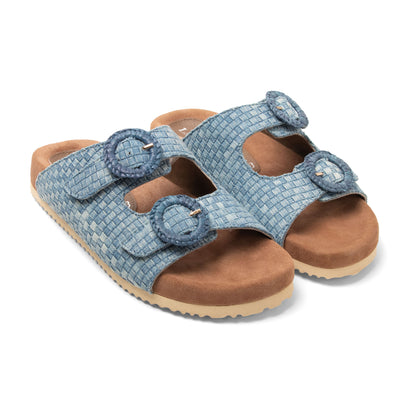 Karmen Dames Slippers Denim