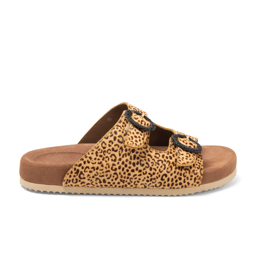 Karmen Dames Slippers Leopard