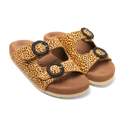 Karmen Dames Slippers Leopard