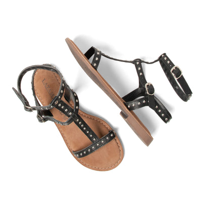 Olinda Dames Sandalen Leer Black