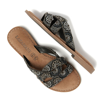 Dames Slippers 75.363 Black