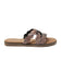 Eden Leren Dames Slippers Pewter